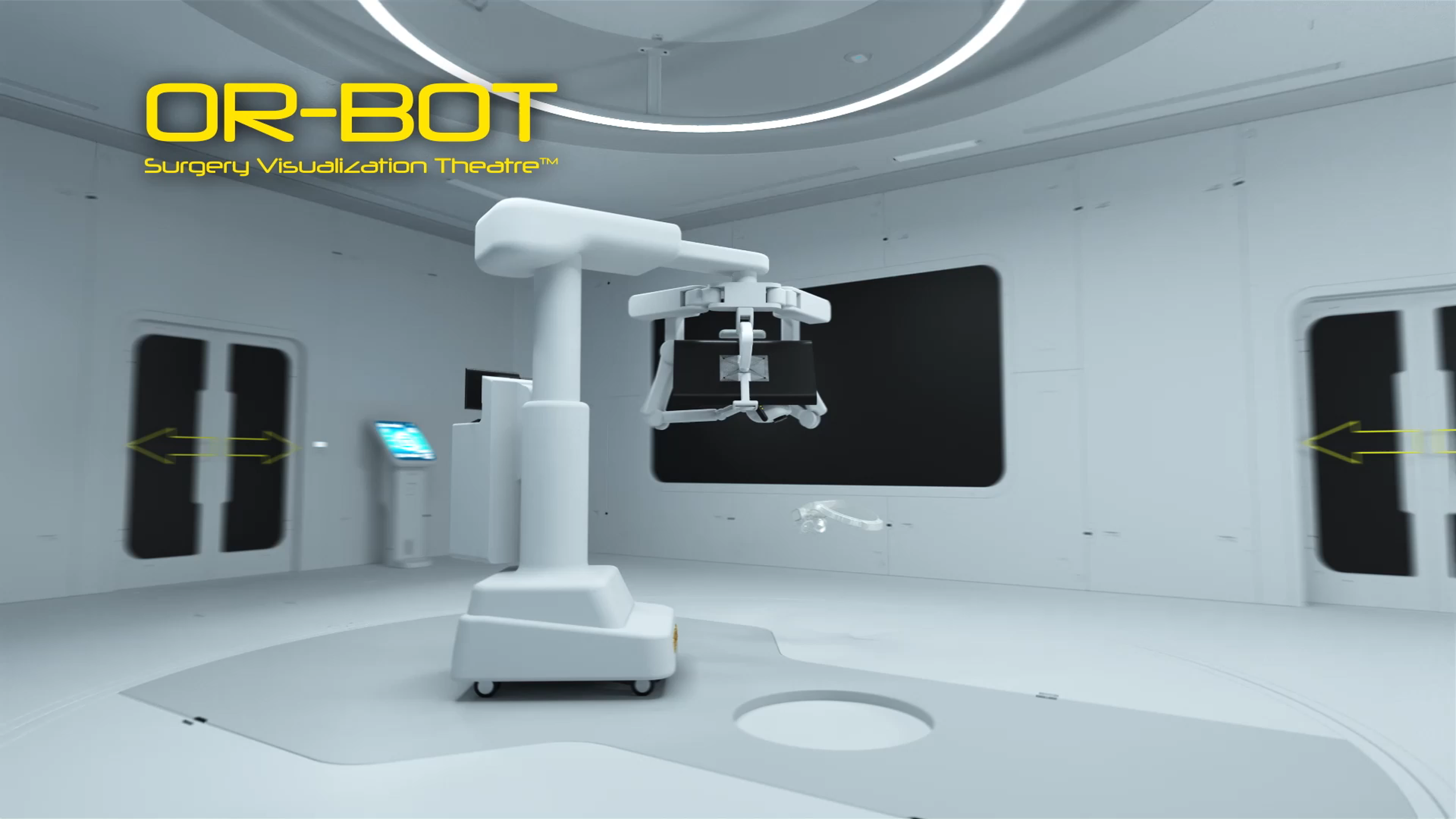 Surgical stand with equipment and no chords